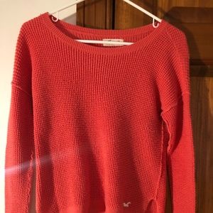 Hollister Sweater Pinkish Orange